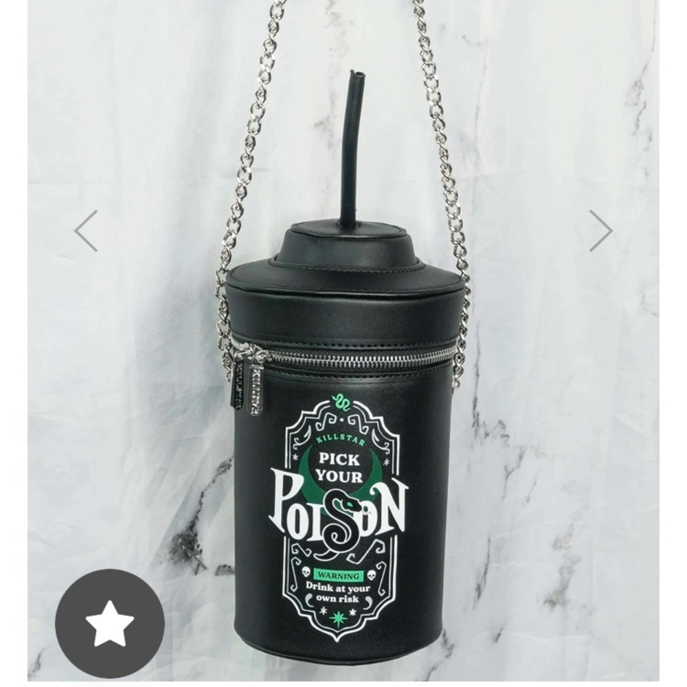 Killstar pick your poison hand bag